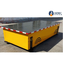 150t Kpj Electrical Power Supply Flat Car with Rail